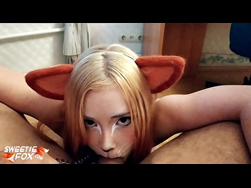 ❤️ Kitsune ingoia il cazzo e sborra in bocca ❤ Video di sessoal it.allo-sex.ru